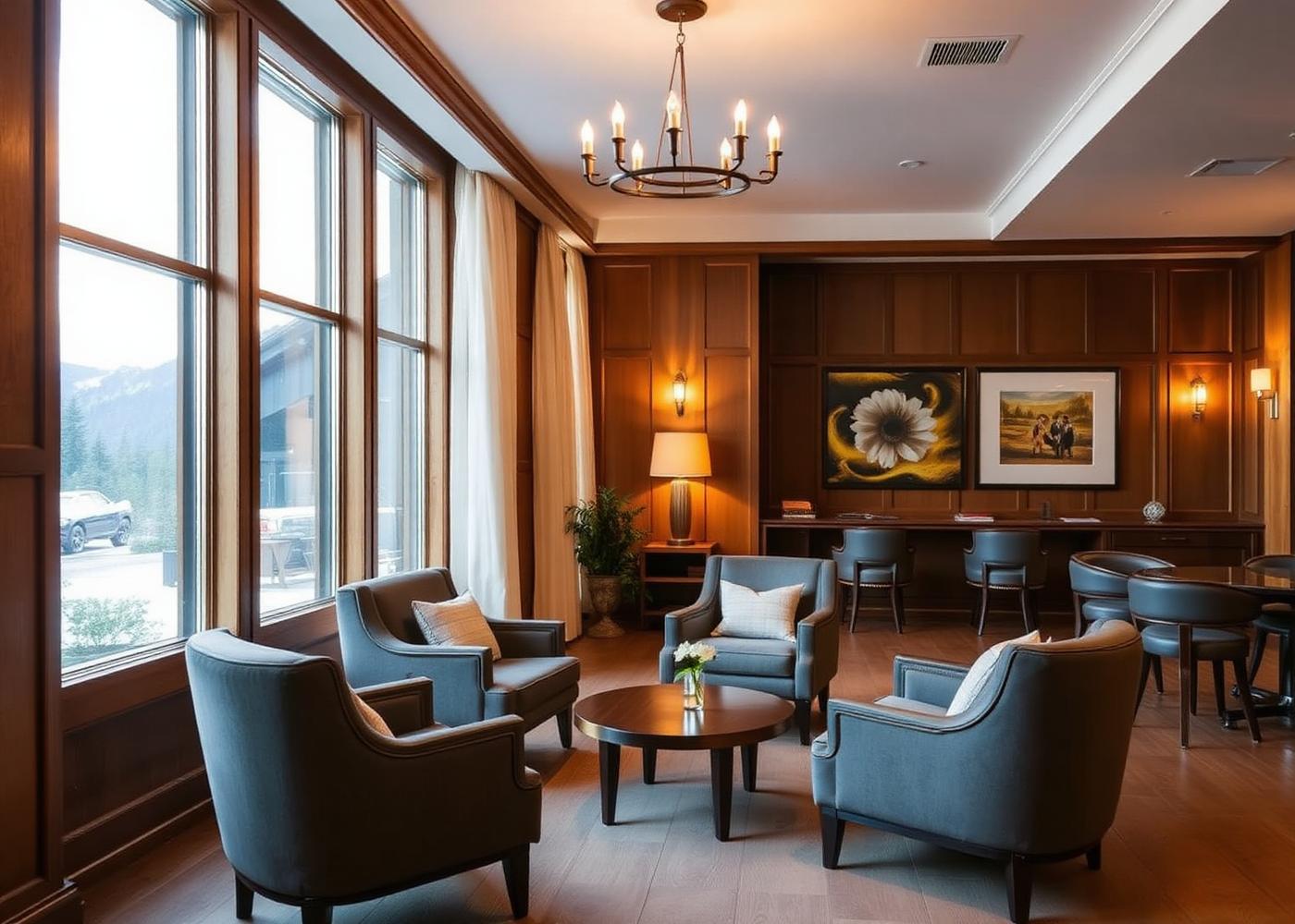 Boutique Hotel Lobby